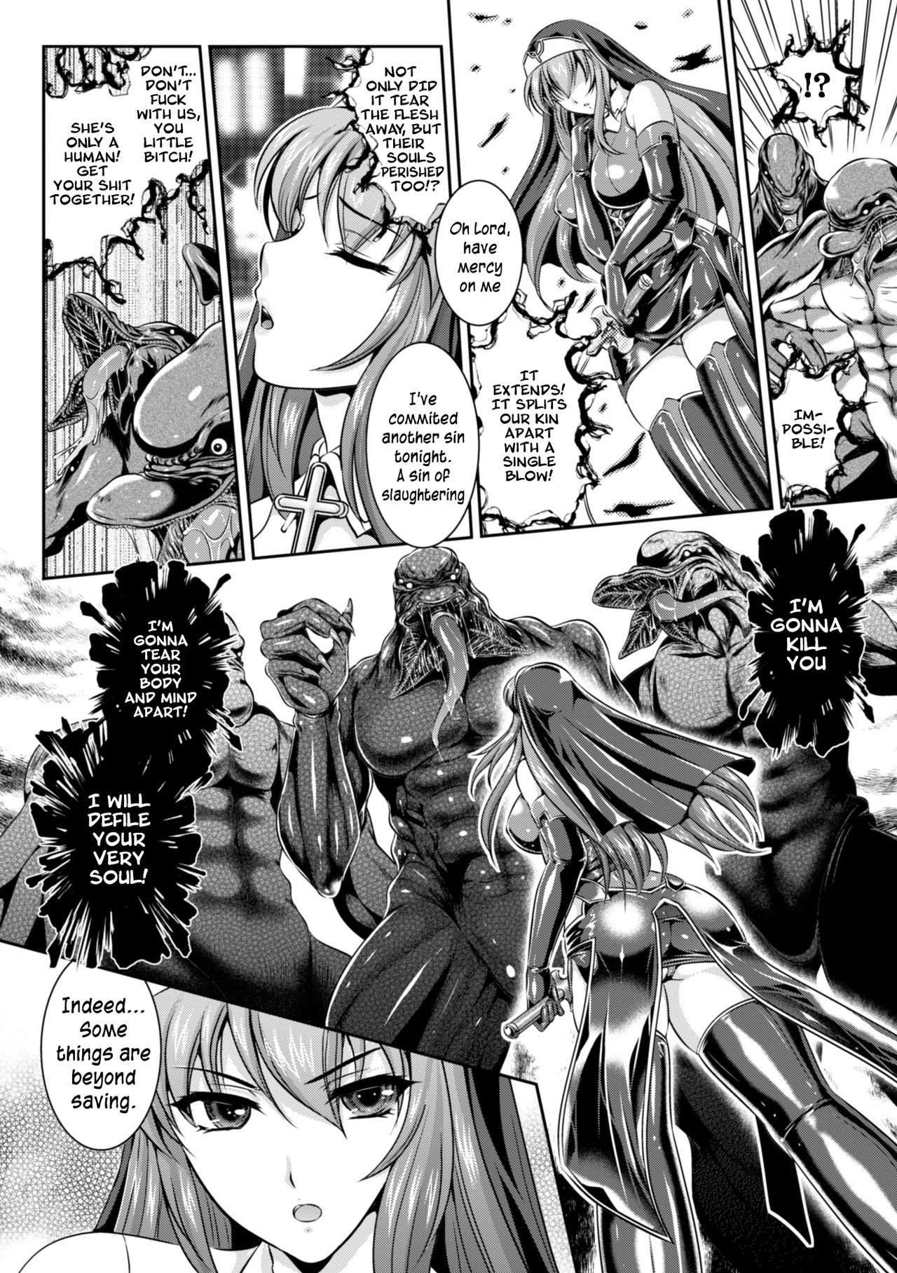 Nengoku no Liese Inzai no Shukumei | Liese’s destiny: Punishment Of Lust On The Slime Prison Ch. 1-4 page 9 full