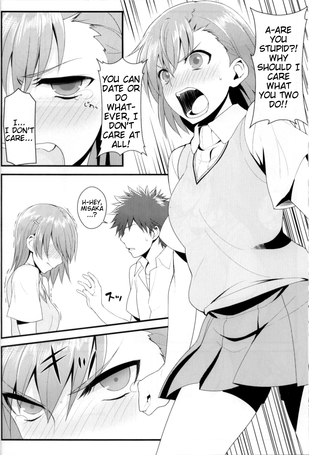 Tatoeba Shokuhou-san ga Kamijou-san to Chucchu Shitari Suru Sonna Sekai ga Moshi Aru to Sureba. page 5 full