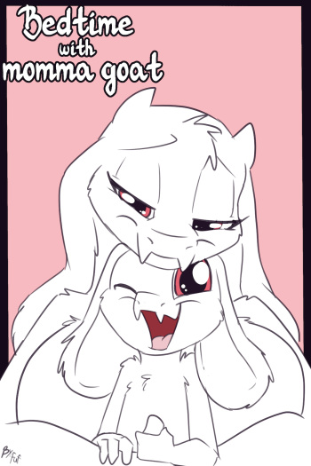 [Fuf]Bedtime with momma goat cover