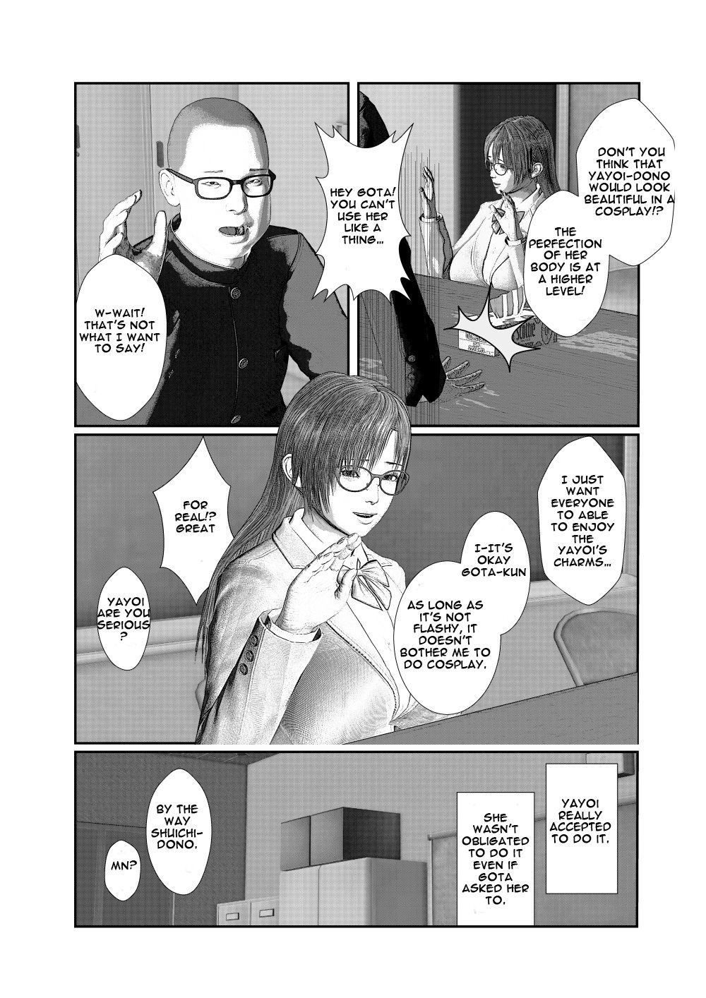Osananajimi wa Kimoota Senyou Cosplay Nama Onaho | My Chilhood Friend is Fucked Like an Onahole by a Freak while She do Cosplay page 4 full