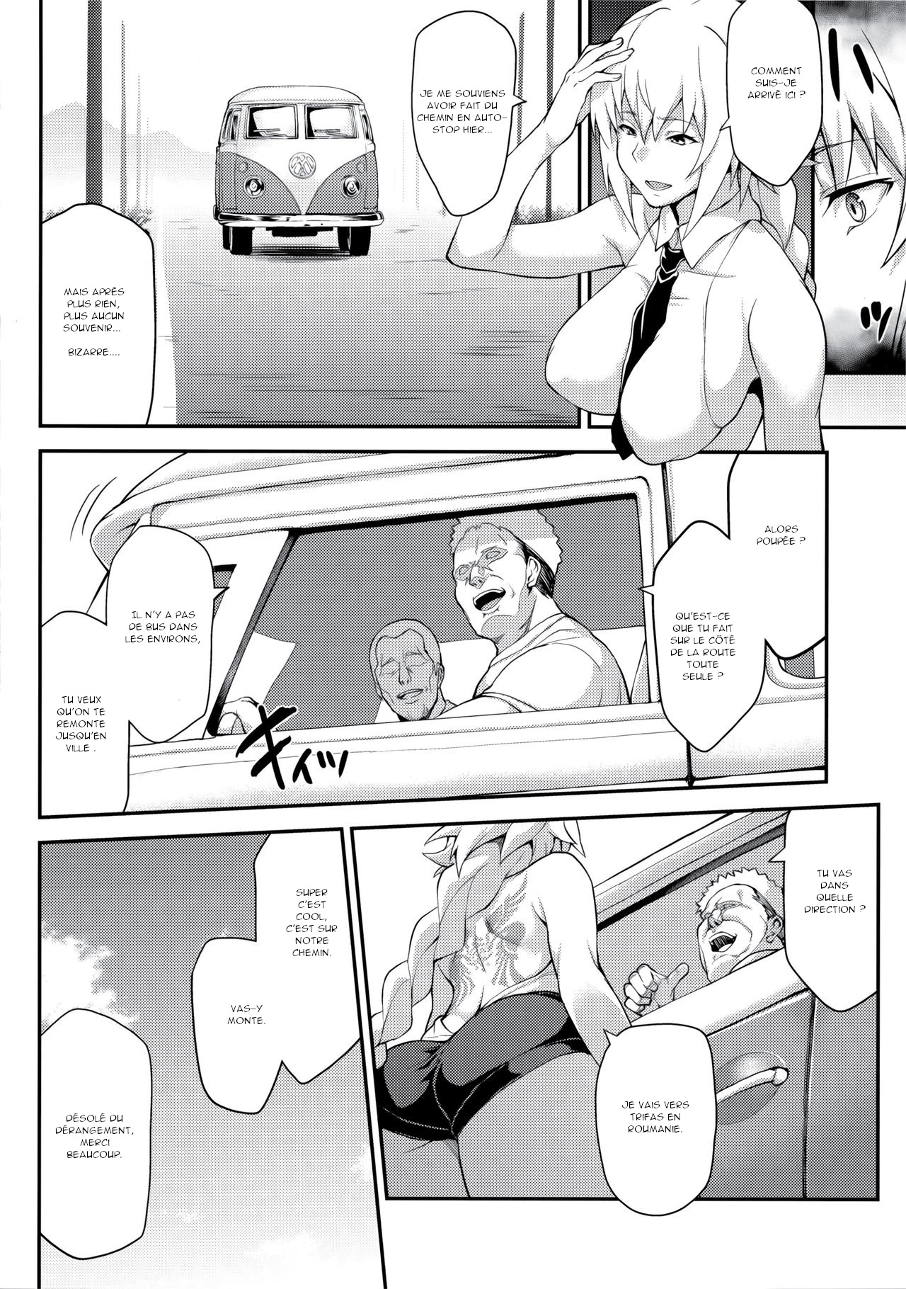 Kyousei Saimin Seijo Inwai Bitch Hike | The Saint Who Got Forcibly Hypnotised Into Bitchhiking page 7 full