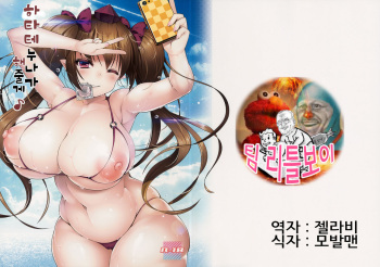 (C90) [Nyankoromochimochi (Kotoba Ai)] Hatate Onee-chan ga Shite ageru | 하타테 누나가 해줄게 (Touhou Project) [Korean] [팀 리틀보이] cover