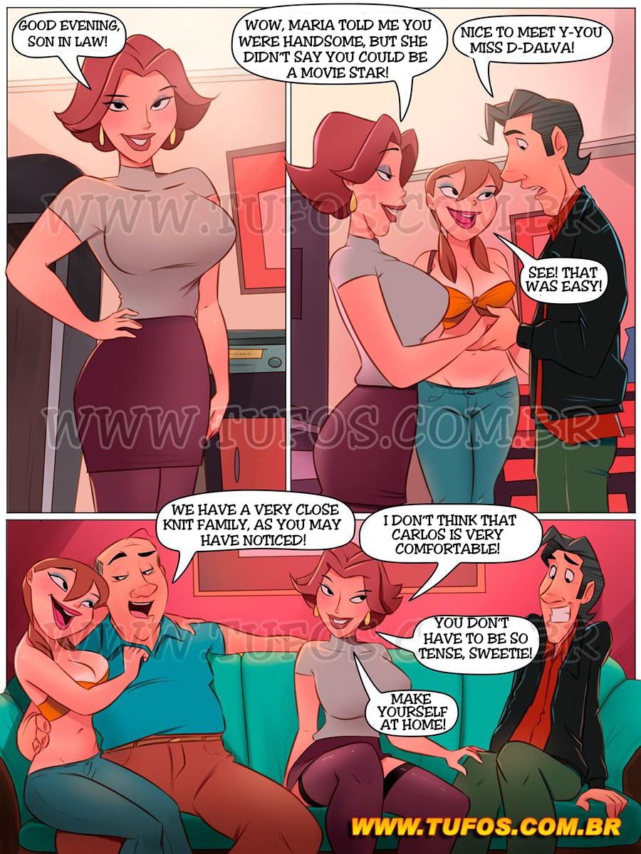 Familia Sacana 47 – Getting to Know in the Laws page 7 full