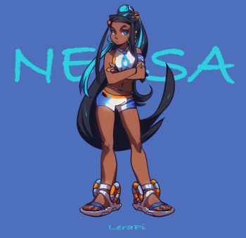 [LeraPI] Nessa Sketches (Pokémon Sword and Shield) cover