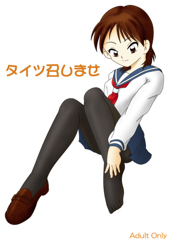 [AFJ (Ashi_O)] Tights Meshimase [Digital] cover