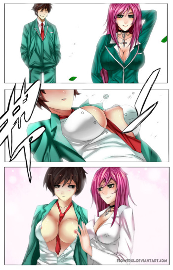 Rosarie vampire [TG short] cover