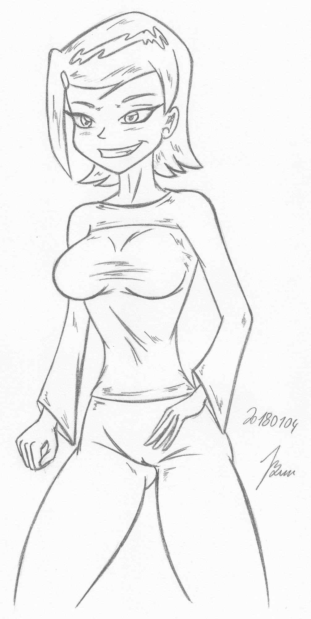 Gwen Tennyson_ ben10_My miny Sketches work_5 page 11 full