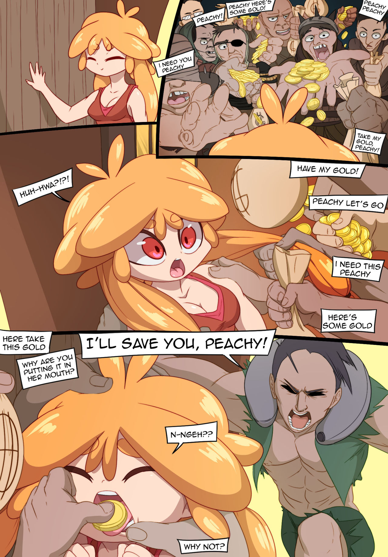 Juizzy Fruits: Peachy’s New Friends page 7 full
