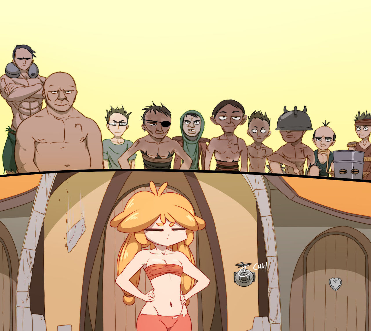 Juizzy Fruits: Peachy’s New Friends page 9 full