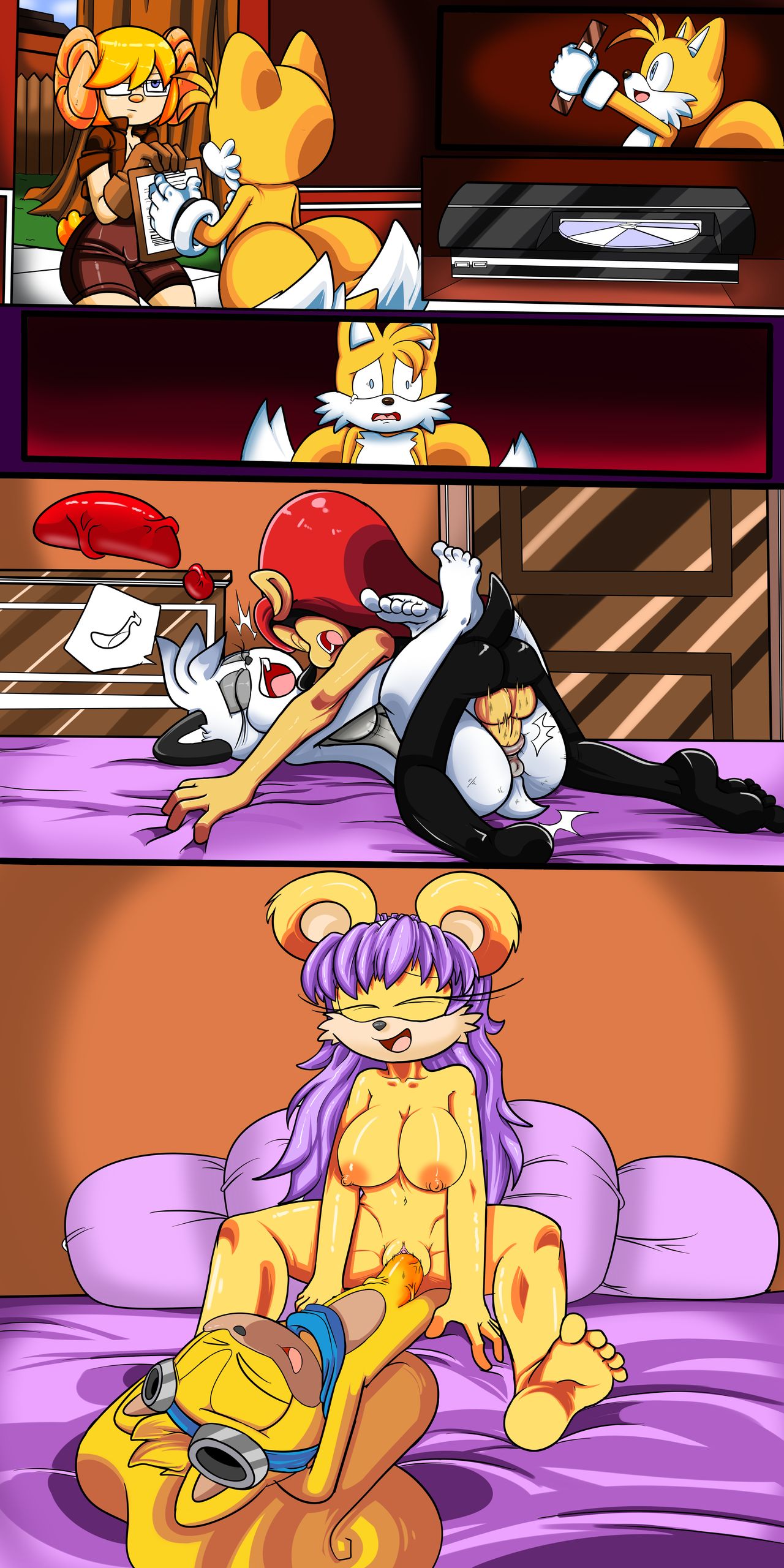 Old Sonic Art HD page 7 full