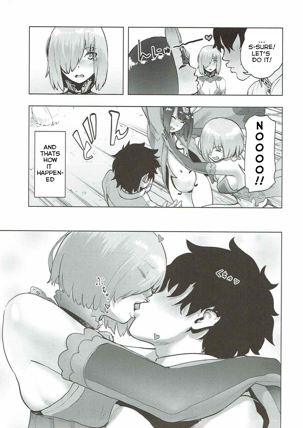 Mash to Ecchi na Tanebi Quest page 10 full