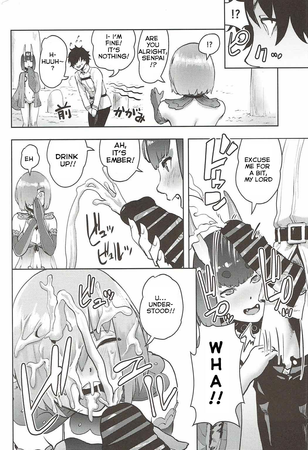 Mash to Ecchi na Tanebi Quest page 11 full