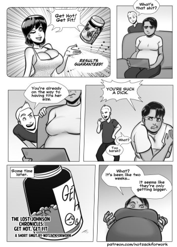 [NotZackForWork] The Lost Johnson Chronicles: Get Hot, Get Fit cover