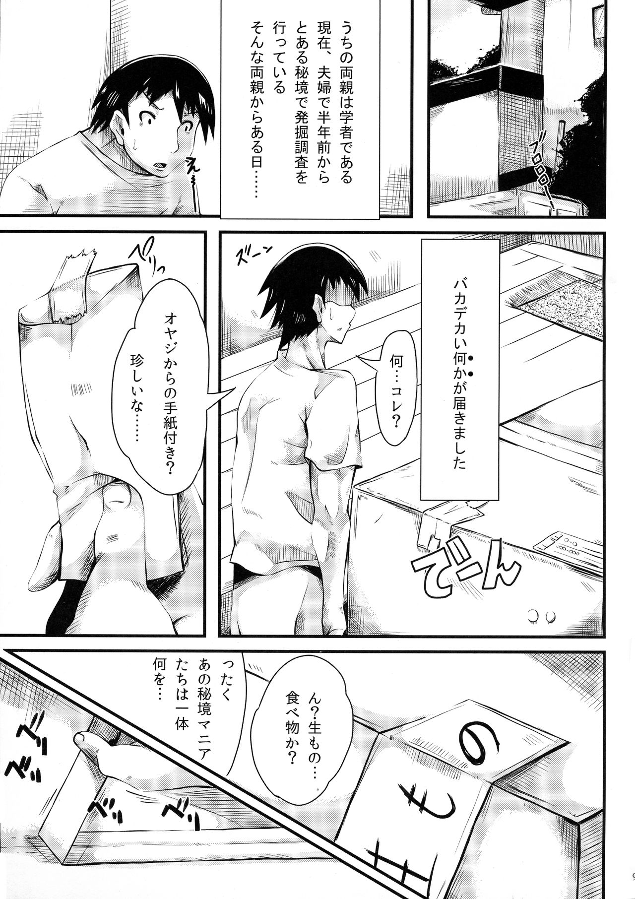 Hikyou kara no Okurimono page 3 full