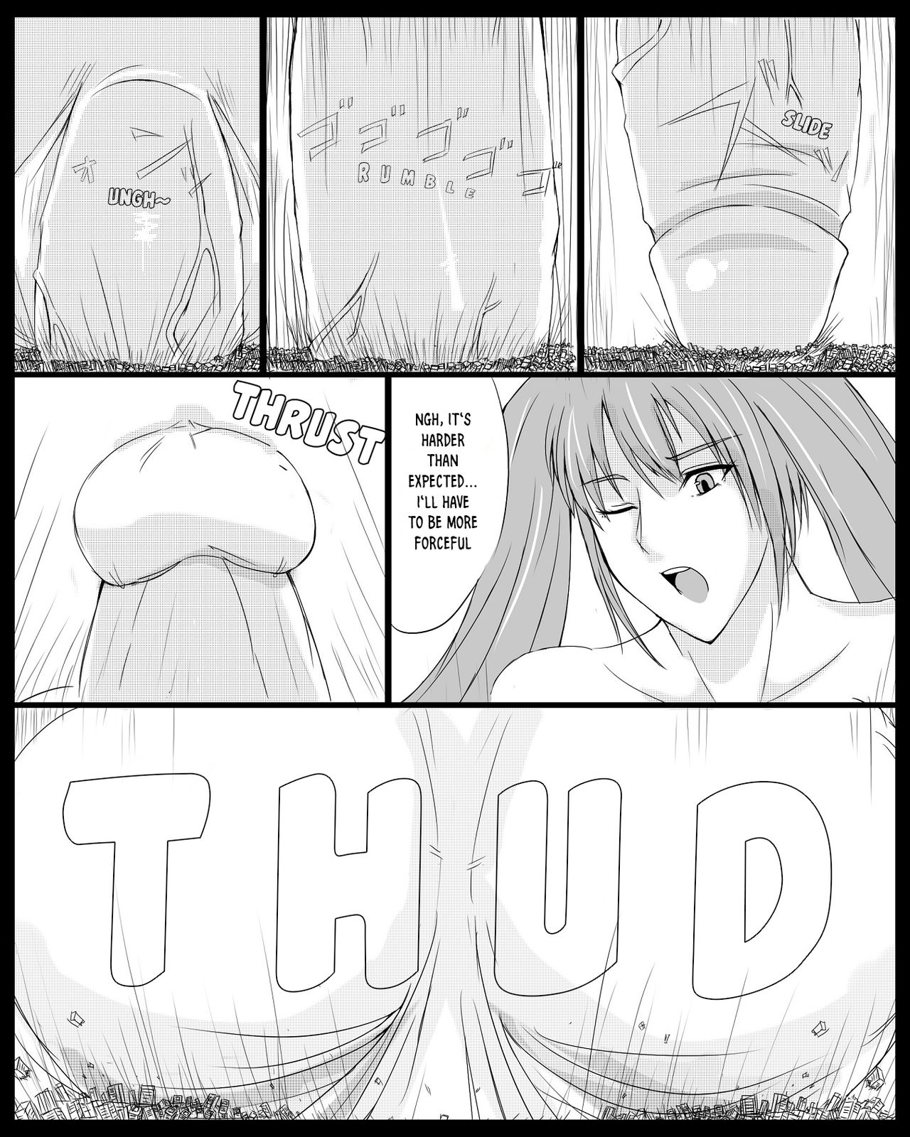 Giantess Futa Comic page 3 full