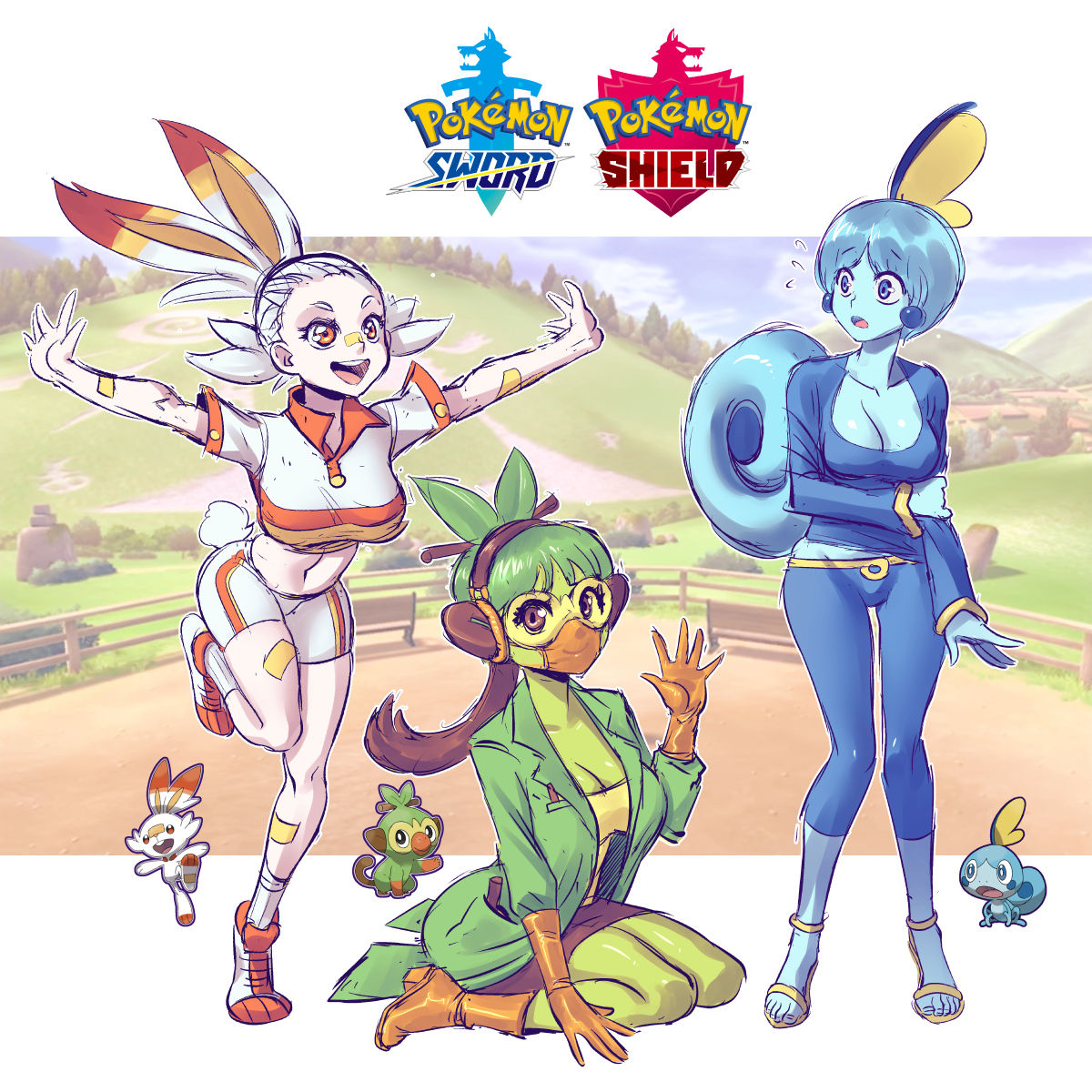 Sword & Shield Starters Pokemon page 2 full