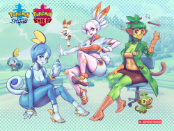 Sword & Shield Starters Pokemon