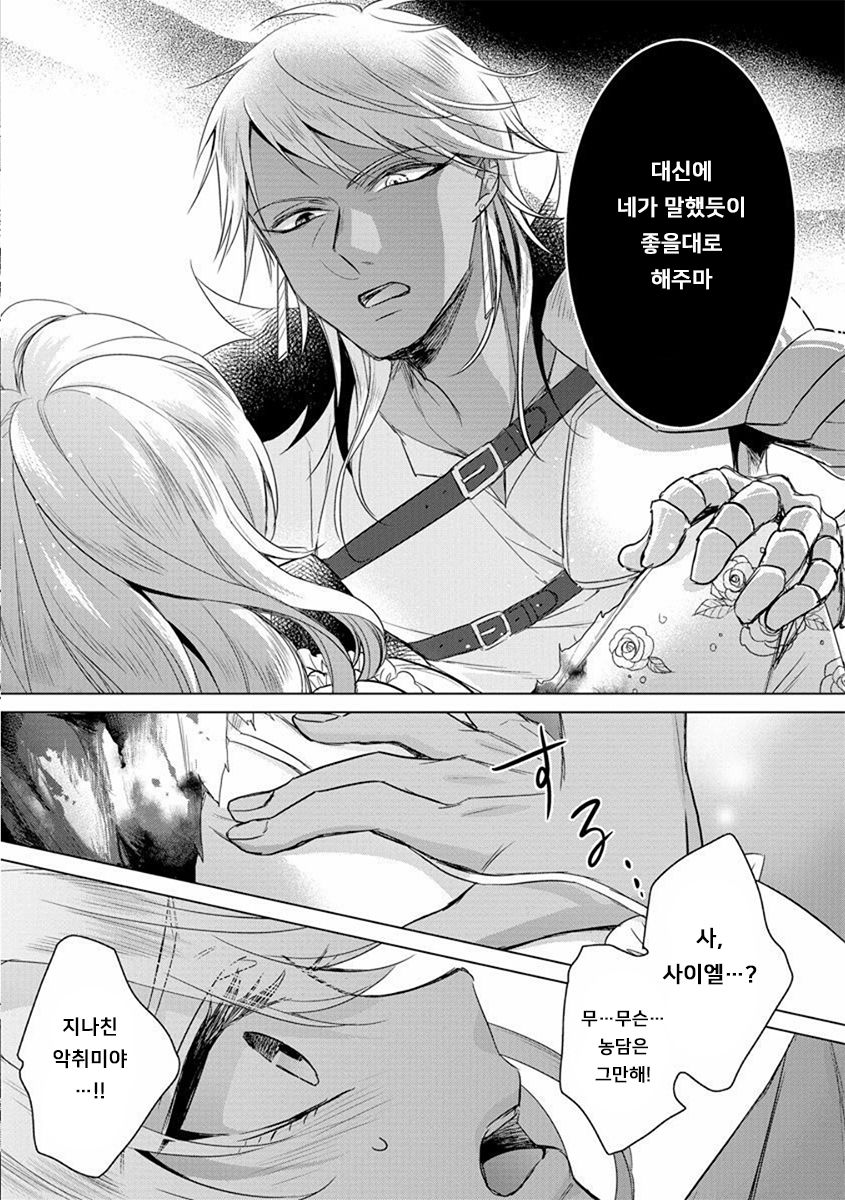 Kyououji no Ibitsu na Shuuai ~Nyotaika Knight no Totsukitooka~ Ch. 14 | 미친 왕자의 왜곡된 포로사랑 ~여체화 기사의 시월 십일~ Ch. 14 page 10 full