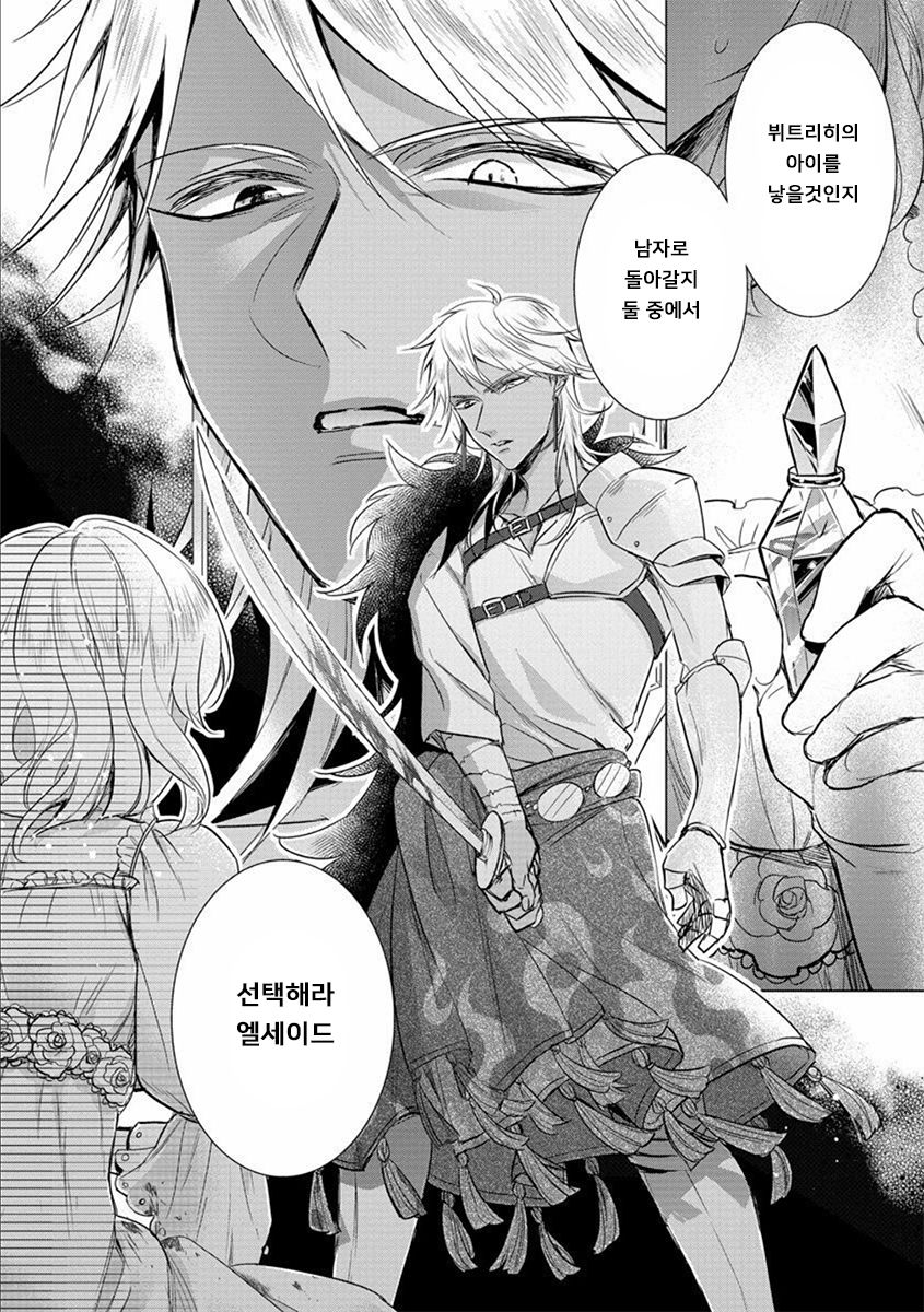 Kyououji no Ibitsu na Shuuai ~Nyotaika Knight no Totsukitooka~ Ch. 14 | 미친 왕자의 왜곡된 포로사랑 ~여체화 기사의 시월 십일~ Ch. 14 page 3 full