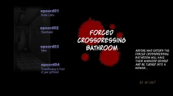 [Nyoninka Kenkyuujo (milda7)] Kyousei Josou Toilet | Forced Cross Dressing [English] [Cid's Premium] cover