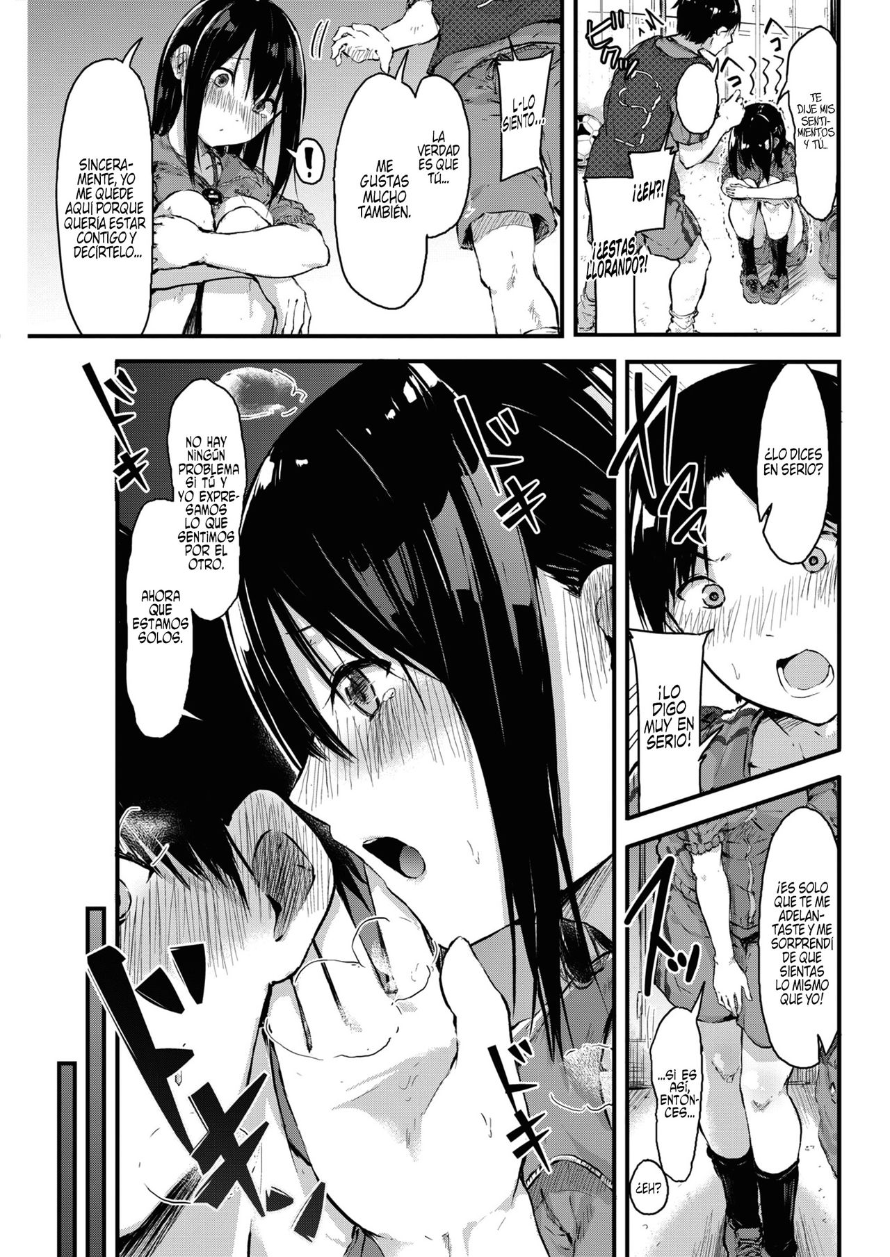 Kyou Koso Nukou ne Kanjou Sen Zenpen | Hoy voy a decirte como me siento realmente Ch. 1 page 7 full