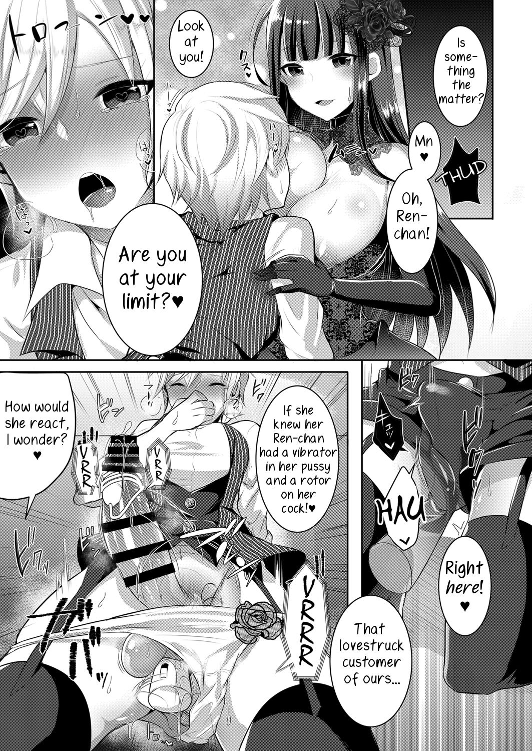 Boku ga Hitomebore Shita Gothic Onee-san wa Futanari datta Ken 3 page 12 full