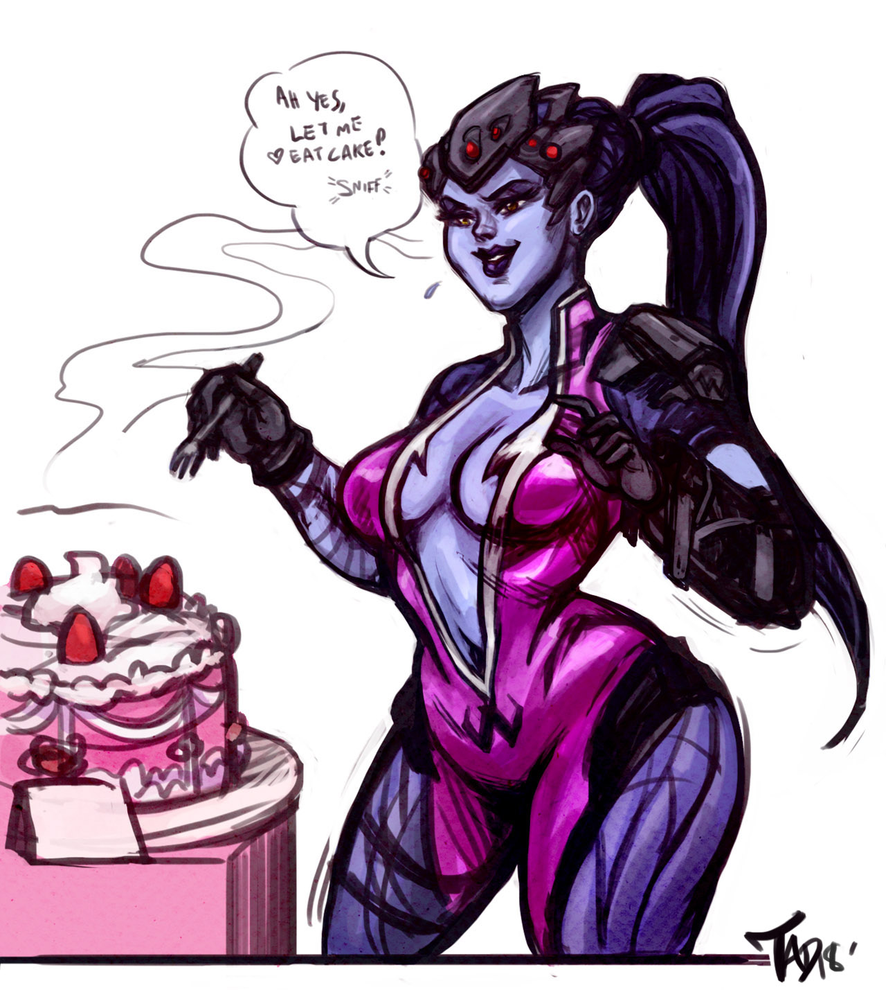 Widowmaker I Let Her Eat Cake page 1 full