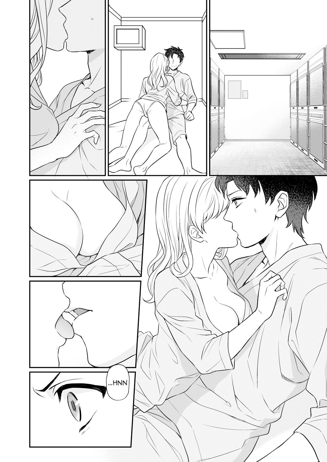 Capsule Hotel ni Tomattara Oni Joushi ga Ore no Shita de Torogao ni Natta 1-3 | Staying at a capsule hotel my demon boss makes a torogao under me Ch. 1-3 page 12 full