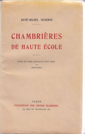 [Rene-Michel Desergy] Chambrieres de haute ecole cover