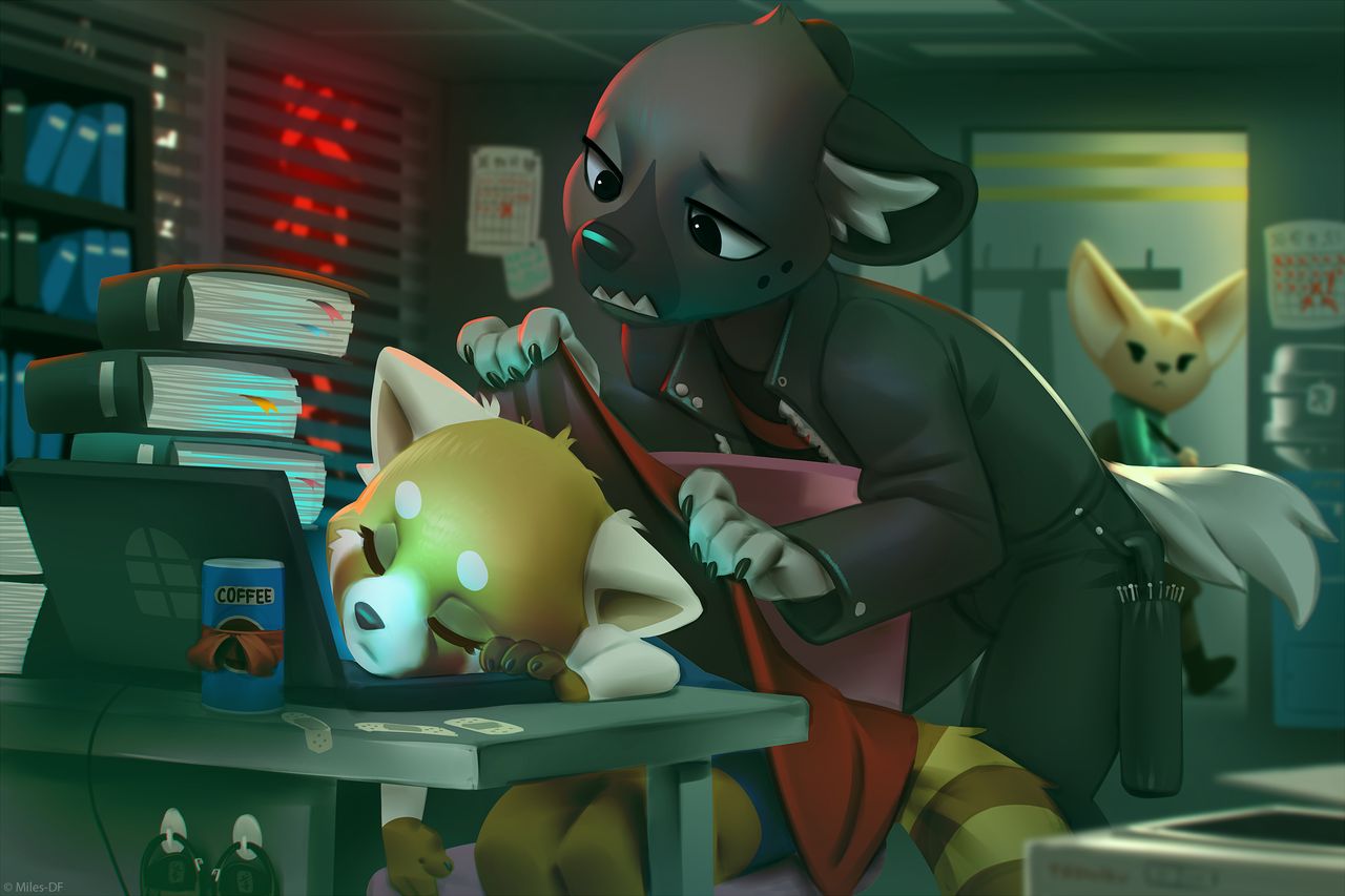 Aggretsuko page 6 full
