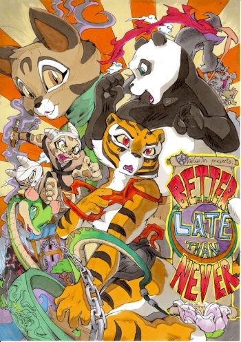 [DaiGaijin (Kagemusha)] Better Late than Never (Kung Fu Panda) [English] [decensored] cover