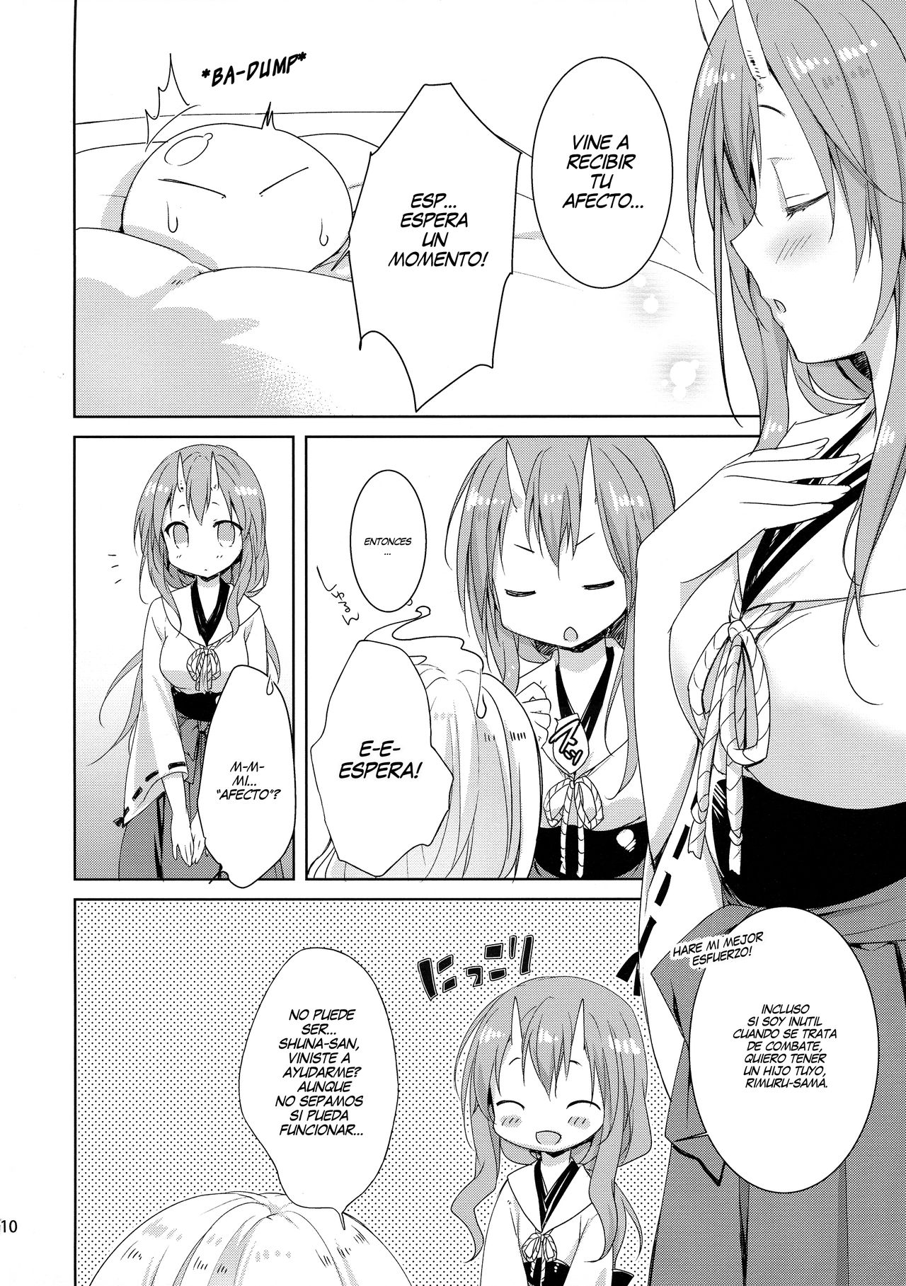Shiyuna wa Rimuru-sama no Kodomo ga Hoshi no desu! page 9 full