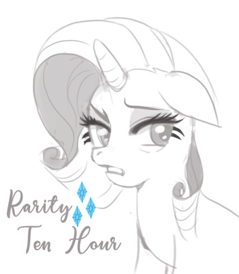 [Polyle] Rarity 10hr (My Little Pony: Friendship is Magic) cover