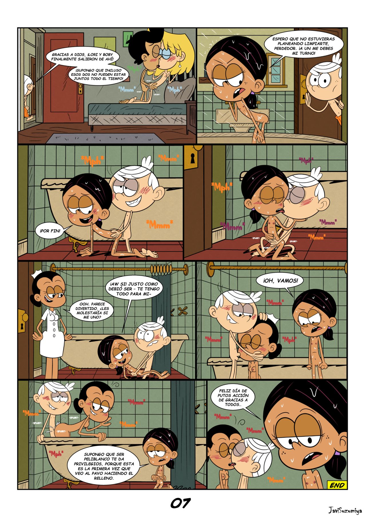 Los Culos de los Casagrande page 8 full
