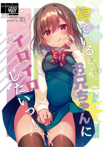(C96) [TIES (Takei Ooki)] Neteiru (?) Onii-chan ni Iroiro Shitai! cover