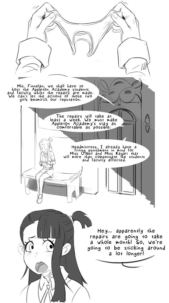 Akko Kagari Day Duty page 2 full