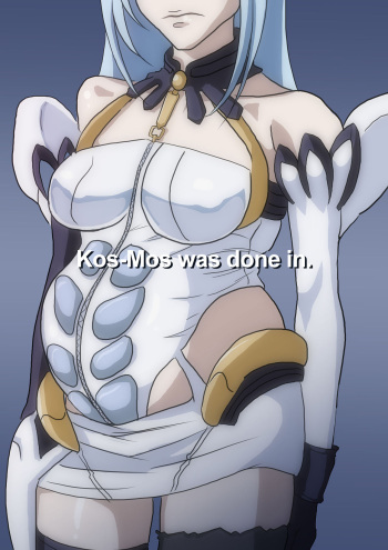 [Oze] KOS-MOS Ga Yarareteru dake na Hanashi } KOS-MOS was done in (Xenosaga) [English] [EHCOVE] cover