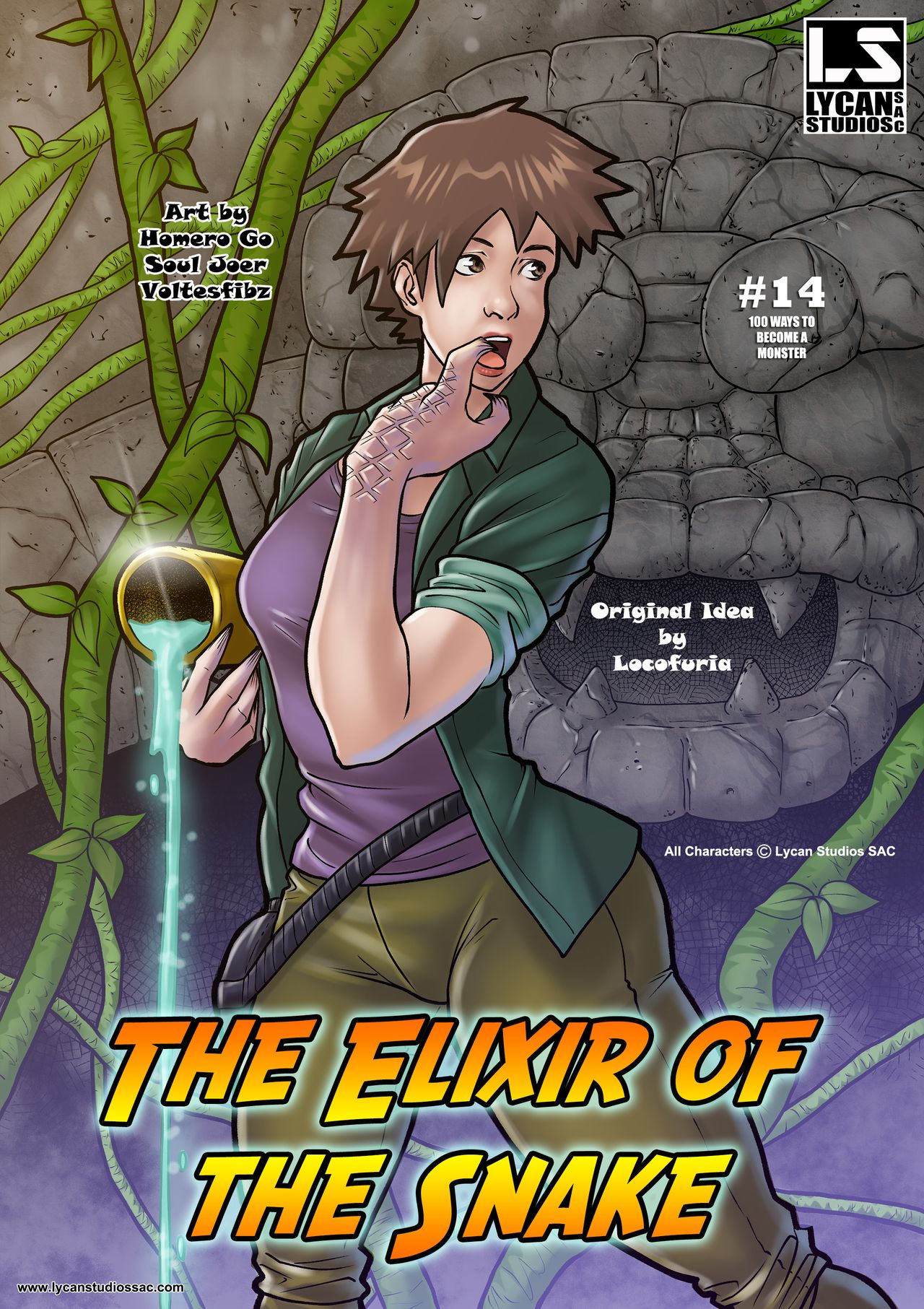 The Elixir of the Snake page 1 full