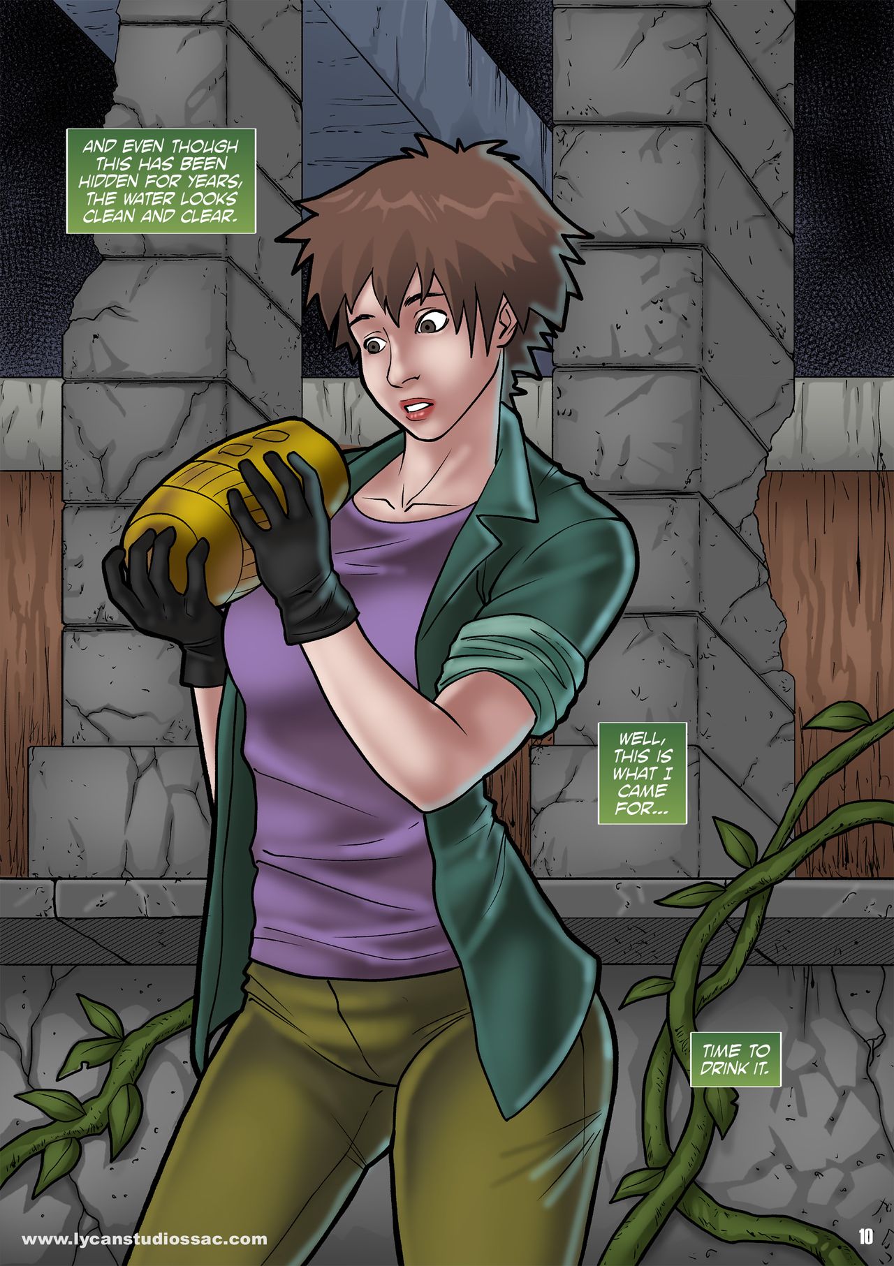 The Elixir of the Snake page 12 full