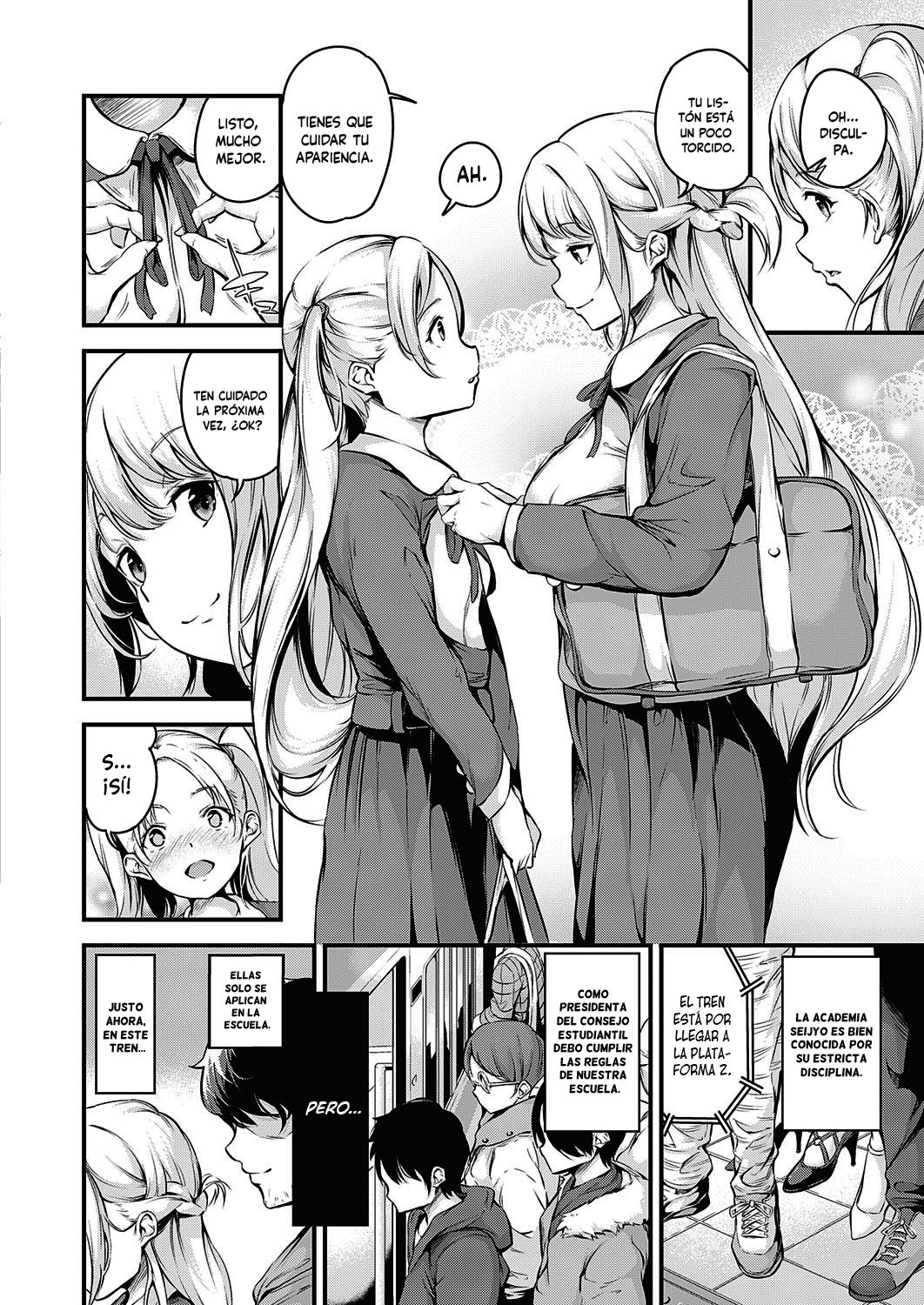 Densha no Naka de | Dentro del Tren page 2 full