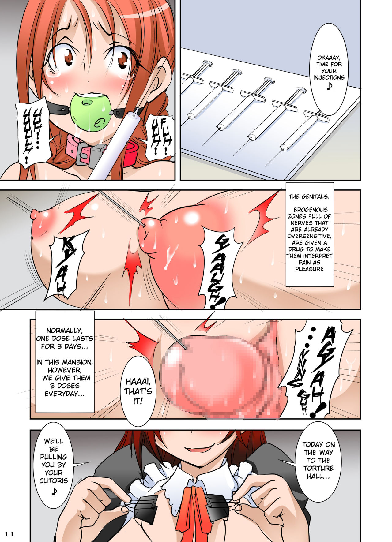 Shishi Setsudan Shoujo Goumon Gyakutai-kan no Maid-san page 11 full