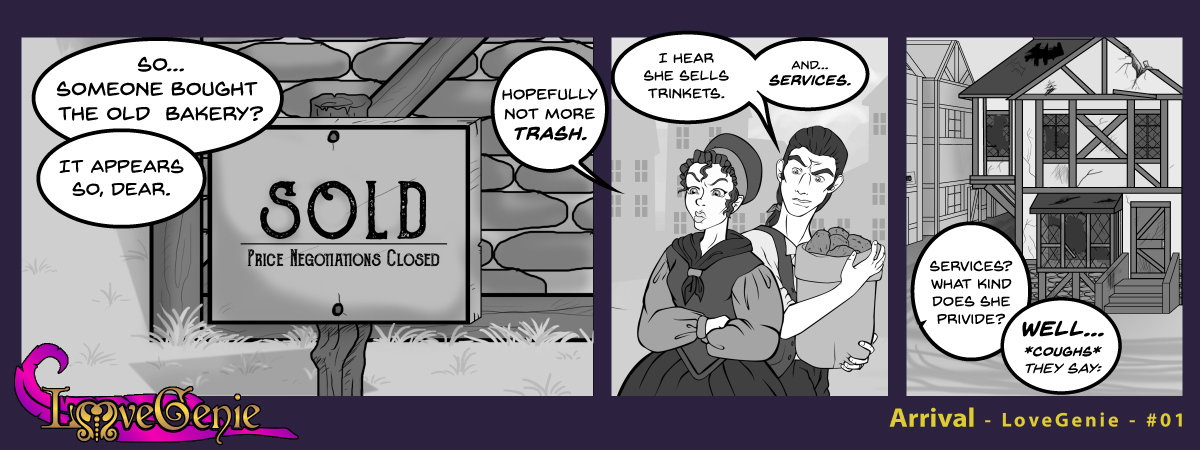 Love Genie Web-Comic Series - page 2 full
