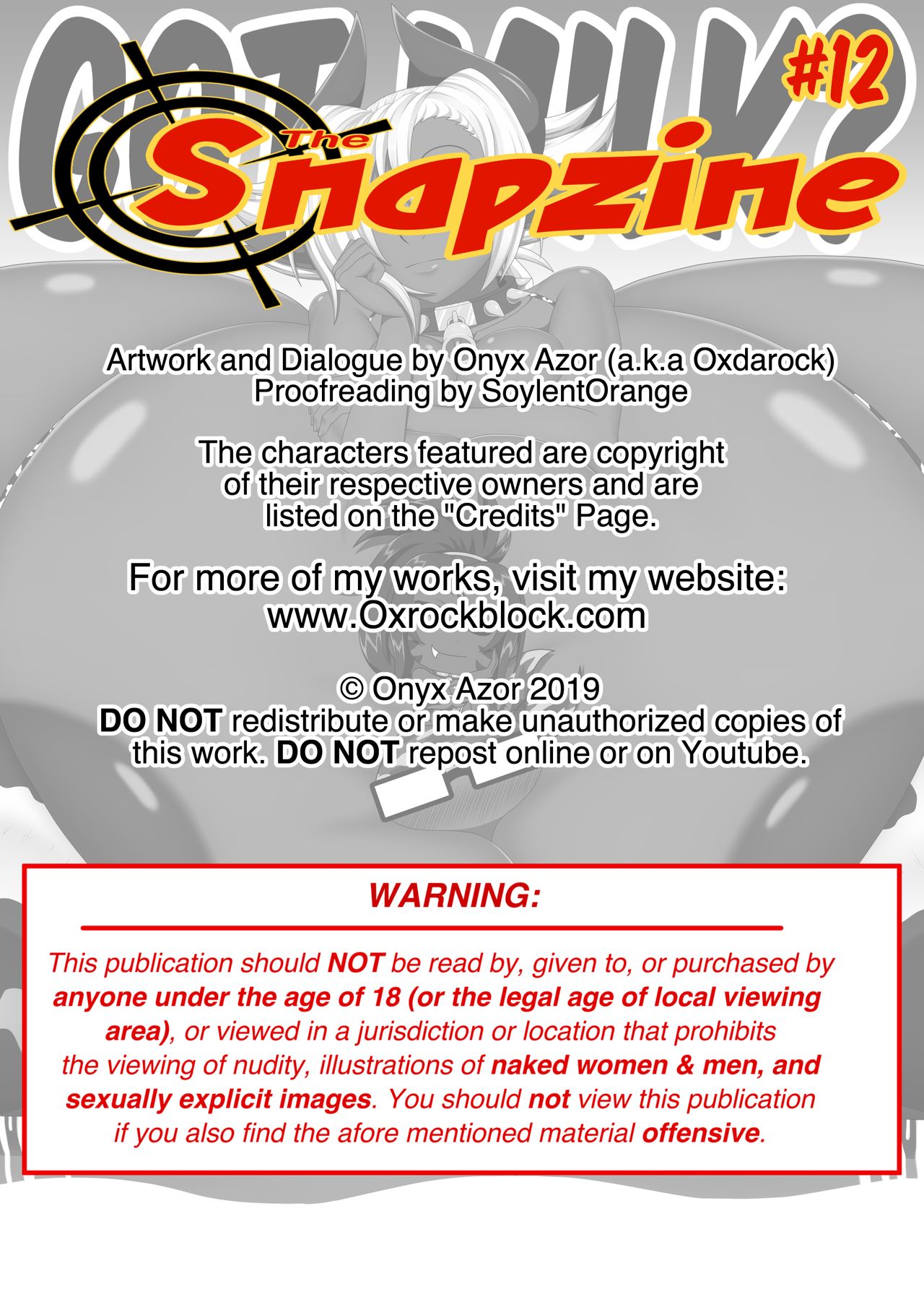 The Snapzine #12 - Got Milk? page 2 full