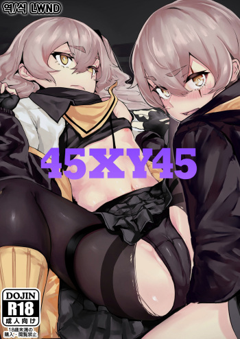 [Hardcore Zayaku Souten (Hirayan)] 45XY45 (Girls' Frontline) [Korean] [LWND] [Digital] cover
