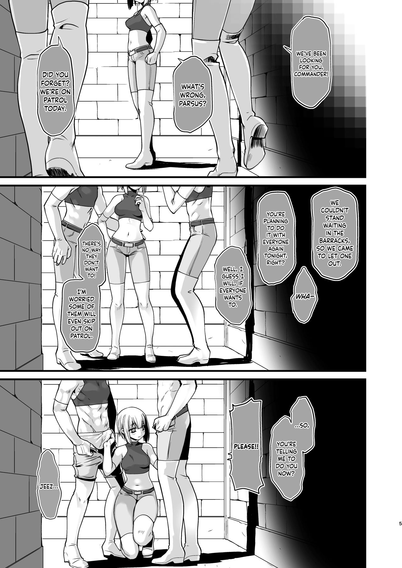 Kishi Danchou Kairakusu Kakute Kishi Danchou Hime Kishi To Naru Ch. 4 | Thus the Knight Commander becomes the Princess Knight page 4 full