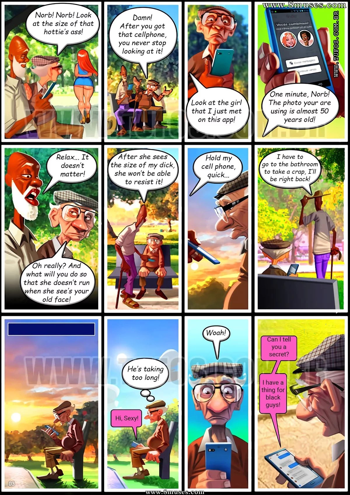 Pernalonga2- Old geezers in the park 5 page 3 full
