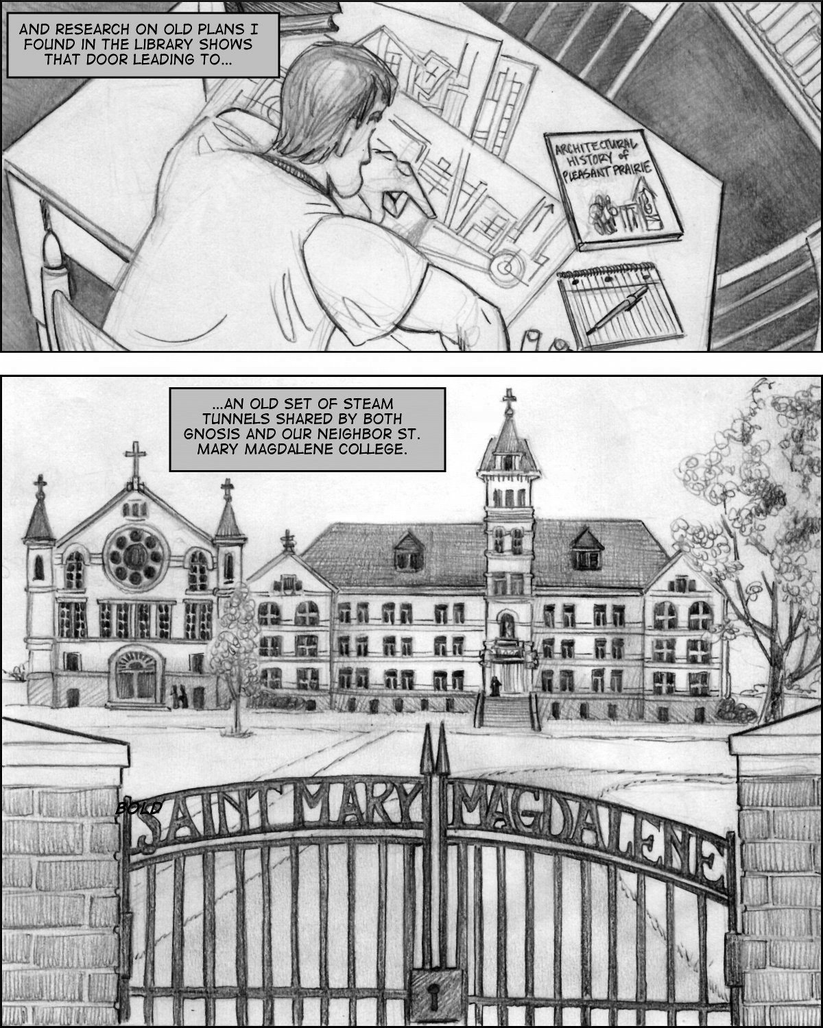 Tales of Gnosis College Comix Vol. 3 - Progress in Research page 6 full