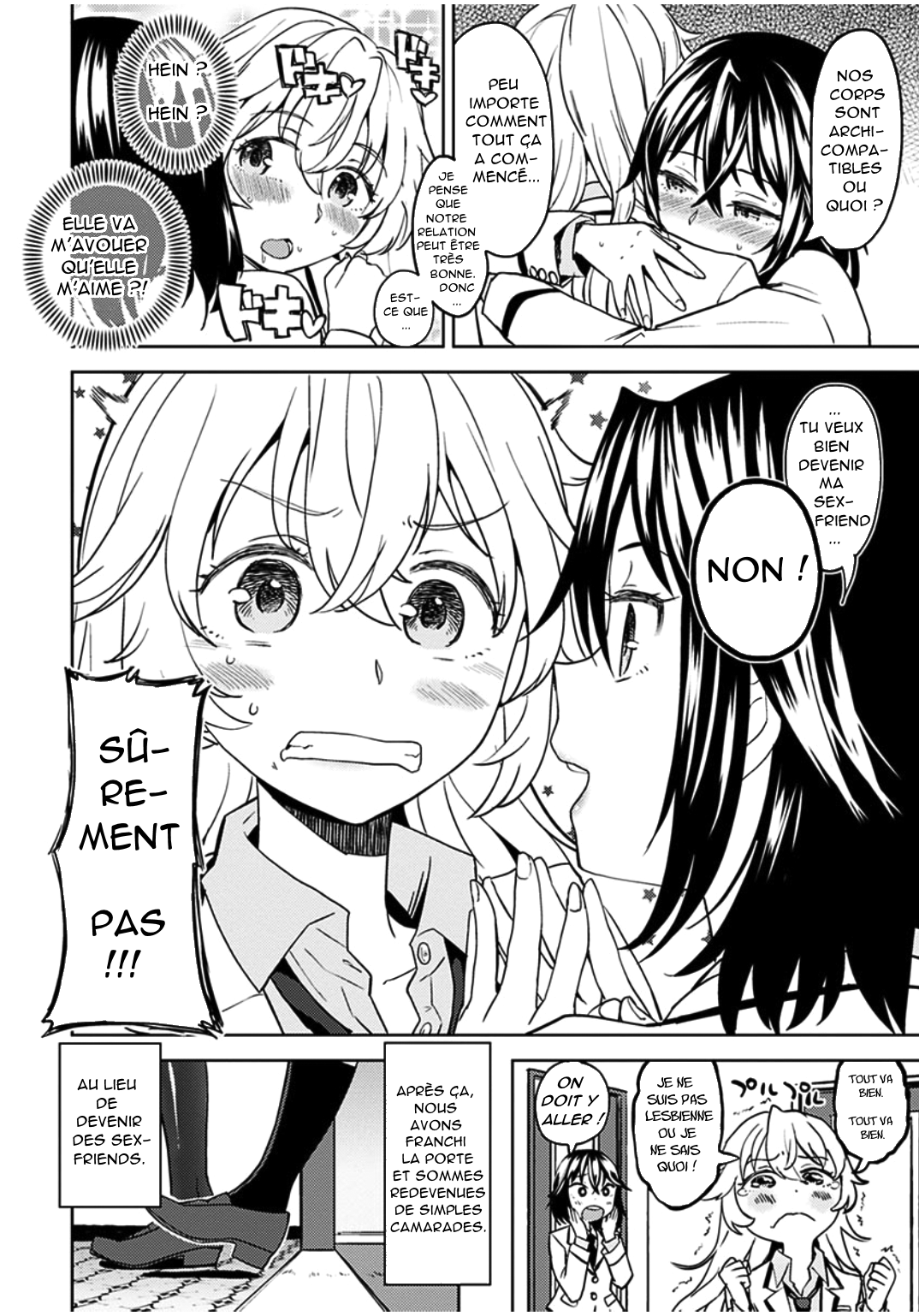 Uso o Tsukaneba Yuri ni a Narenu no Omake Manga | If a lie is not told, it cannot become yuri page 9 full