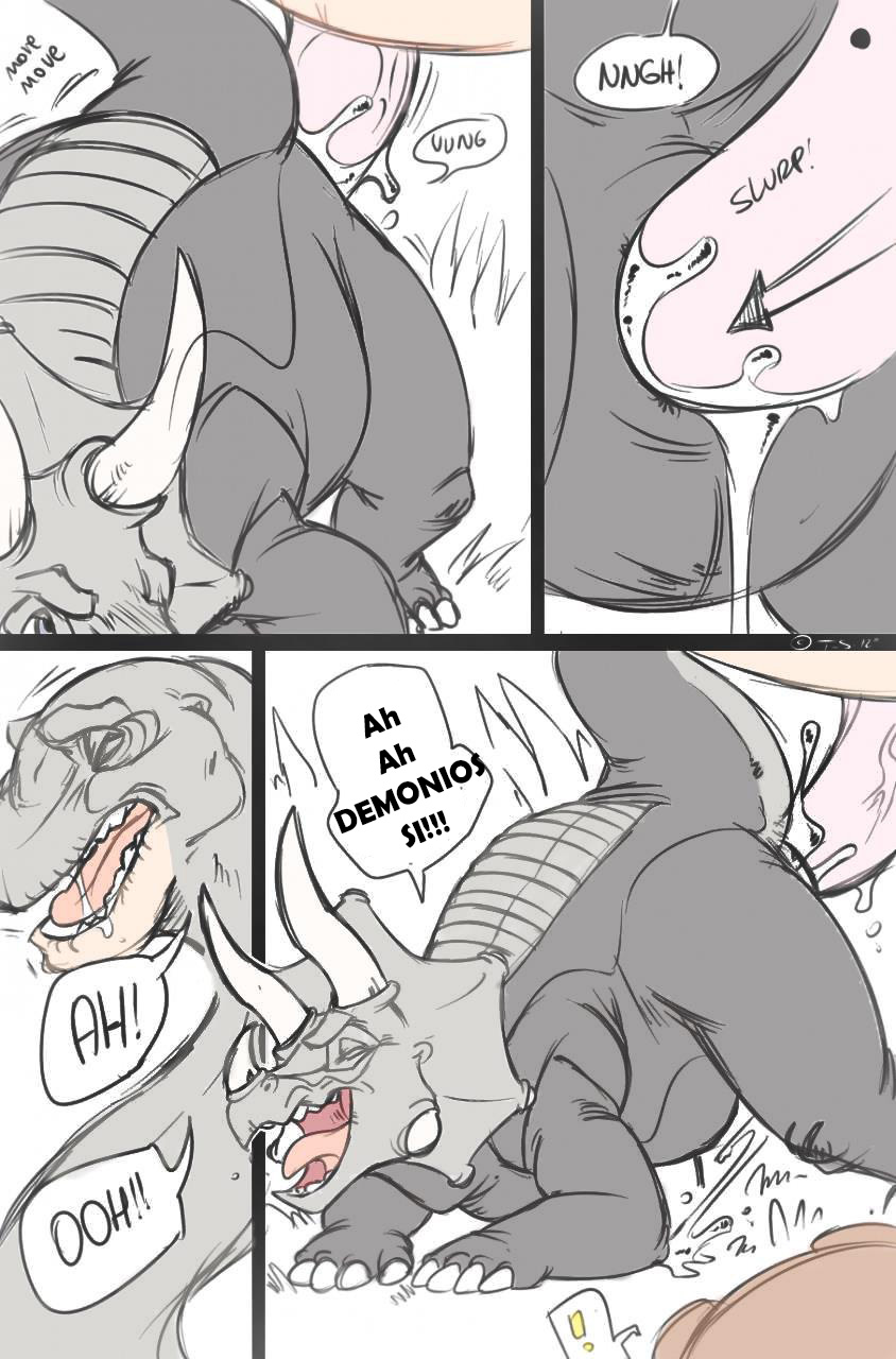Littlefoot new discovery Colored page 8 full
