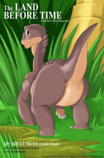 [Tora-Shiromaru] Littlefoot new discovery (The Land Before The Time)Colored (Spanish) cover